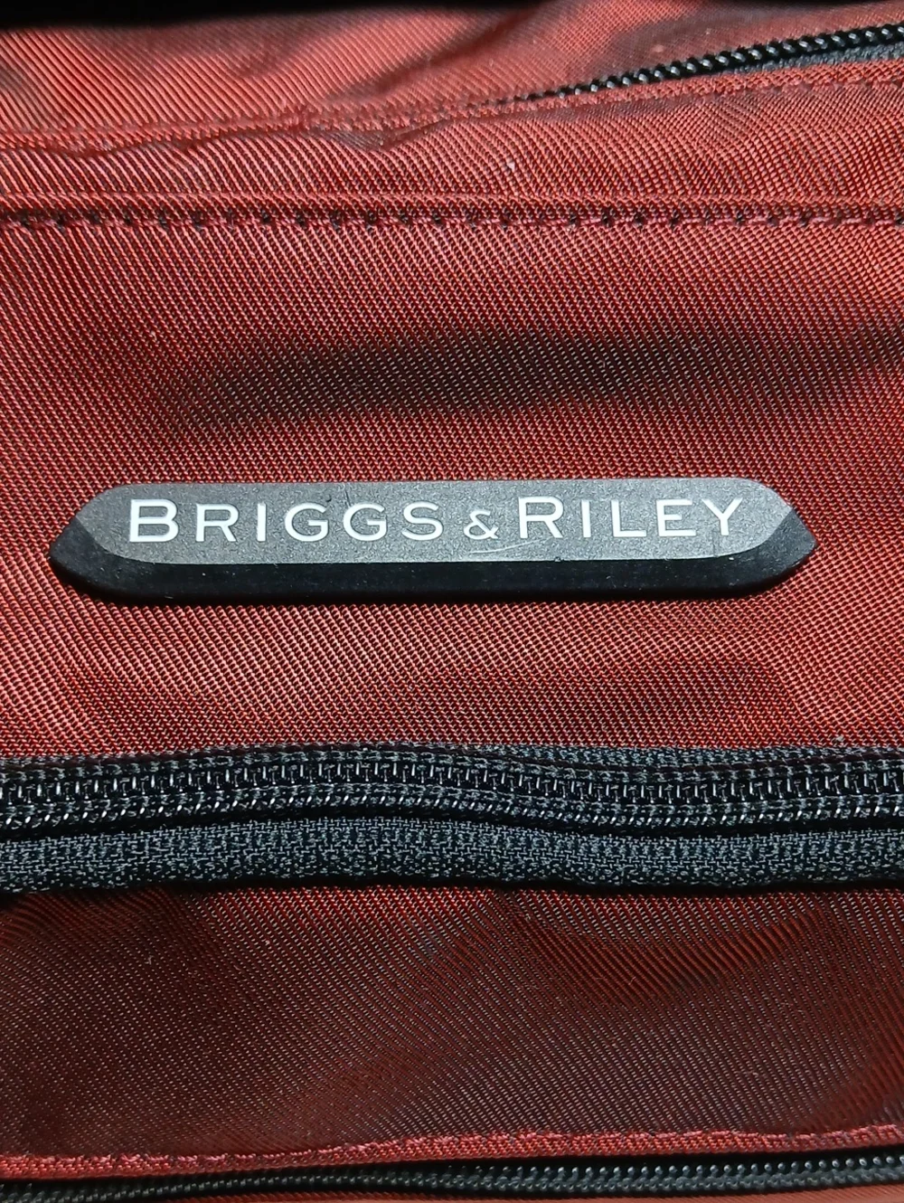 Briggs & Riley Transcend Cabin Travelware Red Carry On Duffle Bag